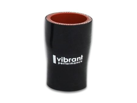 Vibrant 4 Ply Reducer Coupling 1in x 1.25in x 3in Long (BLACK) Supply