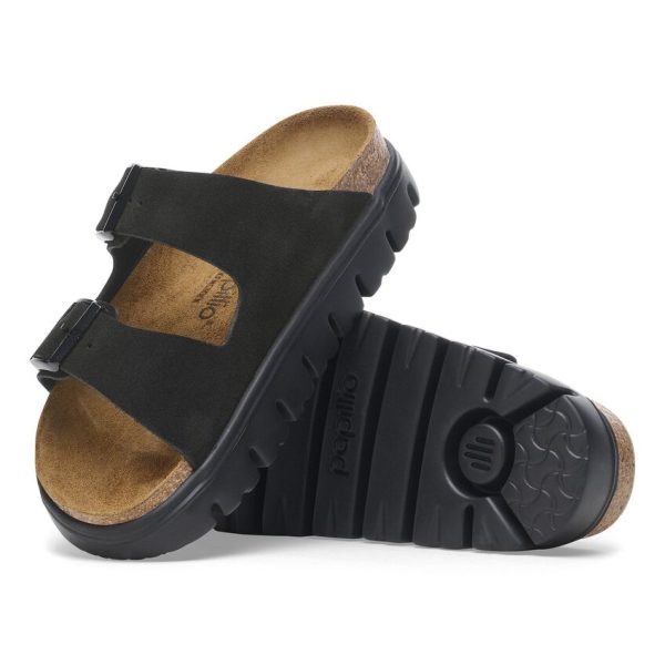 Birkenstock Women s Arizona Chunky Black Suede Online Hot Sale