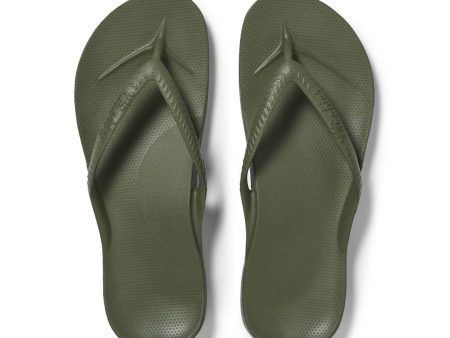 Arch Support Thongs - Classic - Khaki Online Sale