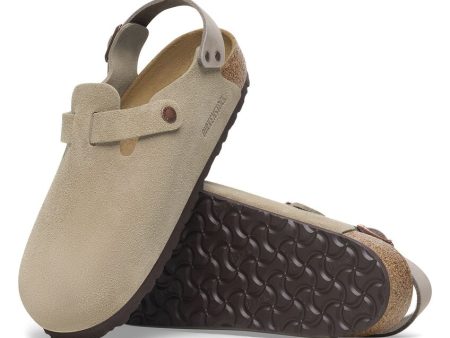 Birkenstock Tokio Taupe Suede Medium Narrow For Sale