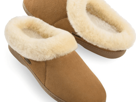 Acorn Ewe Collar Sheepskin Slipper Fashion