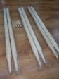 Cricket Stumps & Bails Set - Wooden Outdoor - Cheap