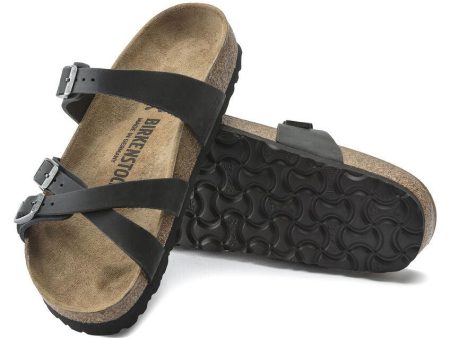 Birkenstock Franca Black Oil Online Sale