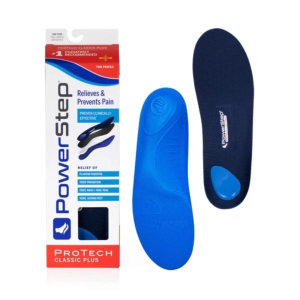 Powerstep ProTech Classic Thin Full Length Orthotic Insoles 1003-01 Discount