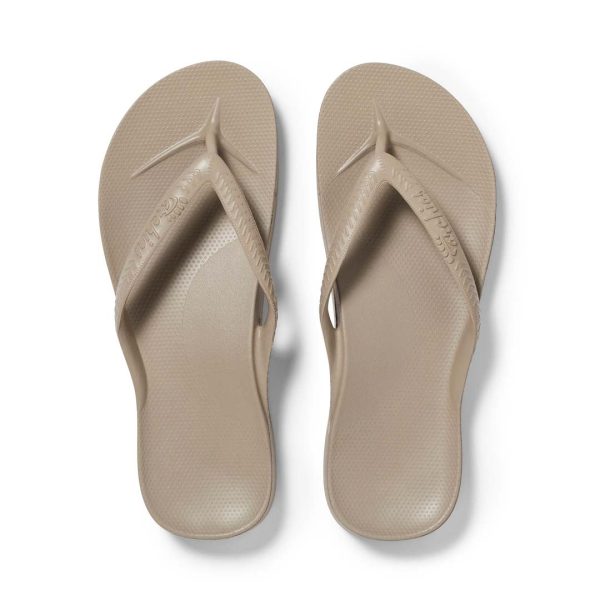 Arch Support Thongs - Classic - Taupe Supply