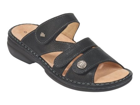 Finn Comfort Women s Ventura-S -  Black Longbeach Online now