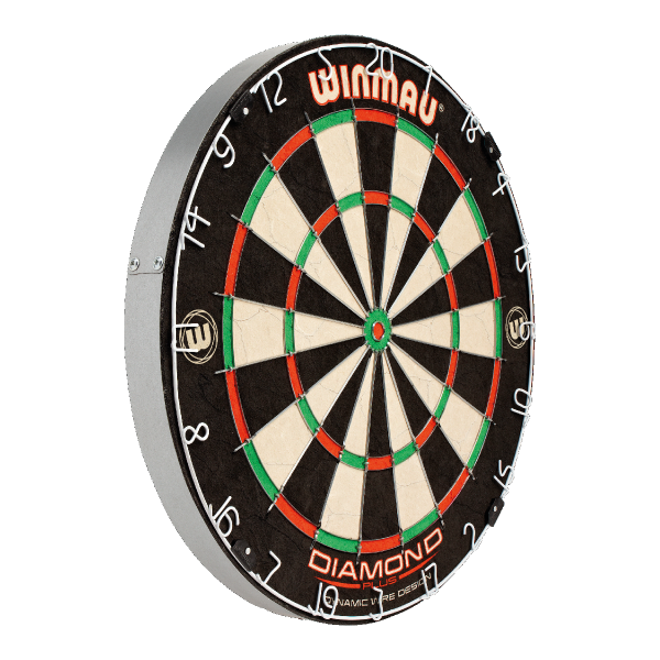 WINMAU Diamond Plus Dartboard + x Hot on Sale