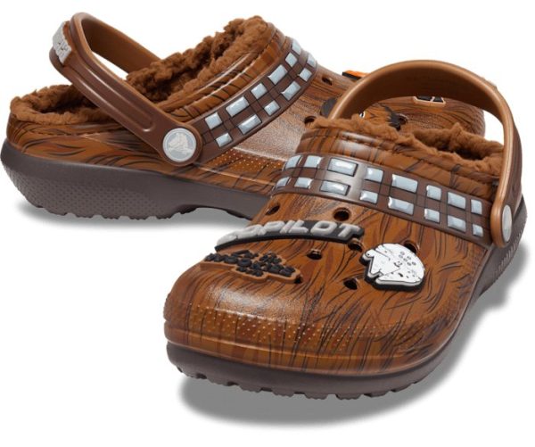 Crocs Toddler Star Wars Chewbacca Classic Lined Clog - Espresso Cheap