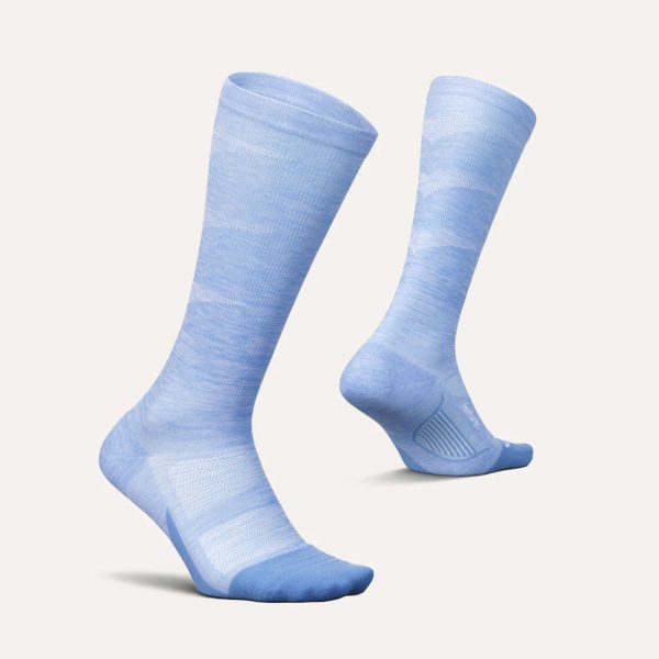 Feetures Graduated Compression Light Cushion Knee High Socks - Brilliant Blue Cheap