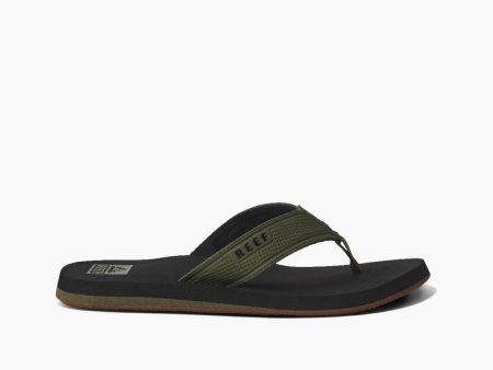 Reef Men s The Layback - Black Olive Sale