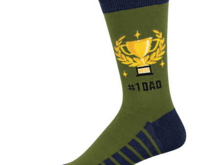 #1 Dad | Men | Green For Cheap