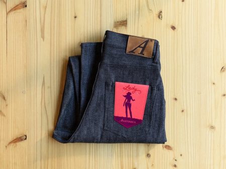 618 MARILYN DENIM BLACK For Sale