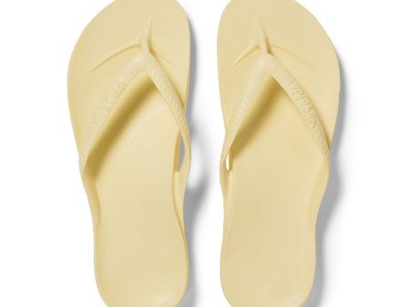 Arch Support Thongs - Classic - Lemon Online