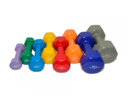 Dumbell pairs - Vinyl Coated + For Cheap