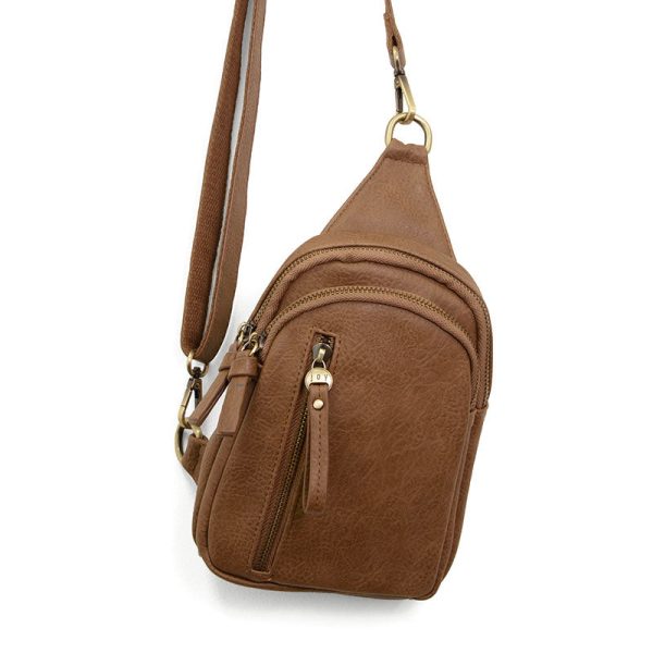 Joy Susan Taupe Skyler Sling Bag For Discount