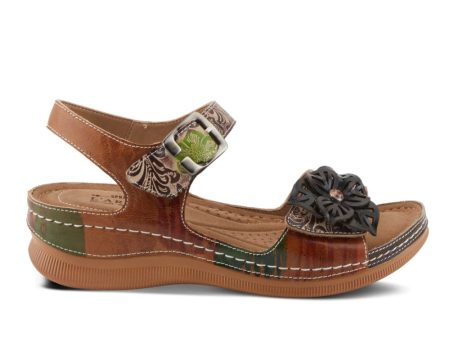 L Artiste By Spring Step Women s Jenella - Brown Multi Cheap