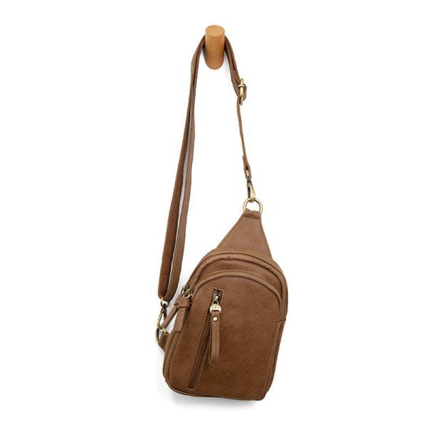 Joy Susan Taupe Skyler Sling Bag For Discount