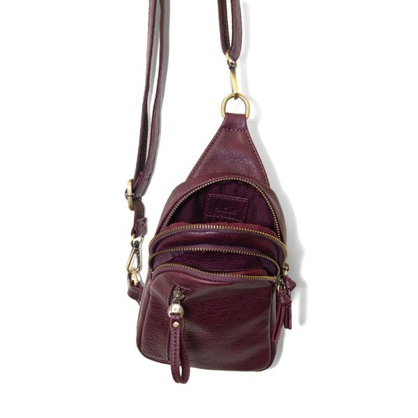 Joy Susan Wine Skyler Sling Bag Hot on Sale