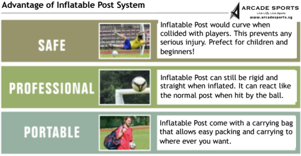 Inflatable Volleyball Post : Pro Series V85  - Cheap