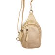 Joy Susan Metallic Gold Skyler Sling Bag For Sale