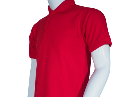 Cotton Honeycomb Polo Shirt - on Sale