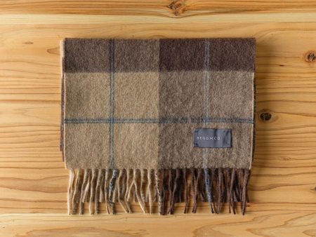 BEGG & CO CASHMERE SCARF CHECKS Supply