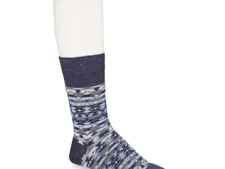 Ethno Linen Mens Socks Linen For Sale