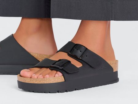 Birkenstock Arizona Platform Vegan Birko-Flor Fashion