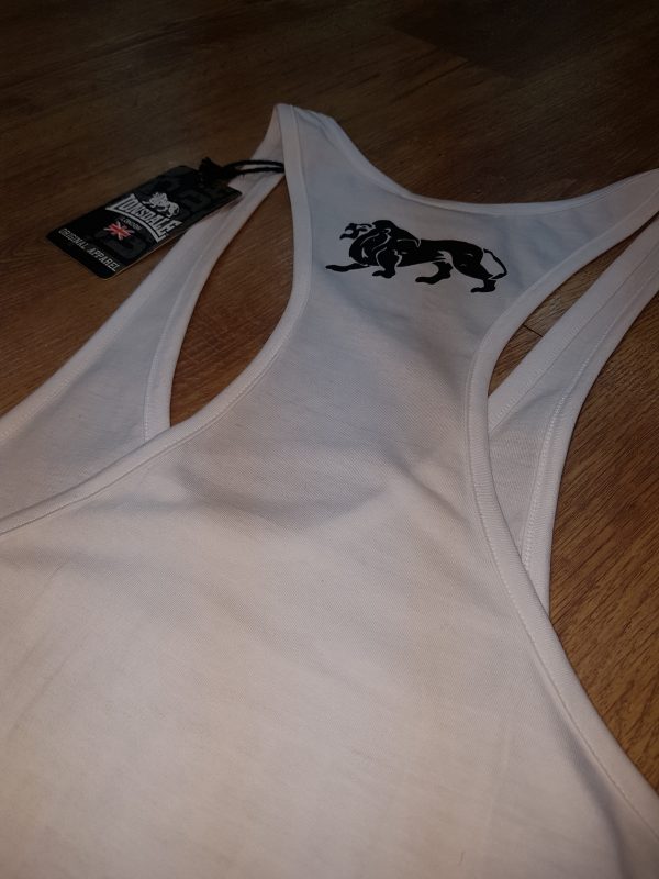 LONSDALE Y-back Muscle Fit Gym Tank Top Vest Singlet on Sale