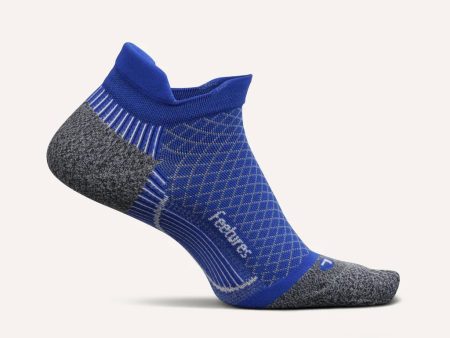 Feetures Plantar Fasciitis Relief Sock Light Cushion No Show Tab Socks - Buckle Up Blue Online