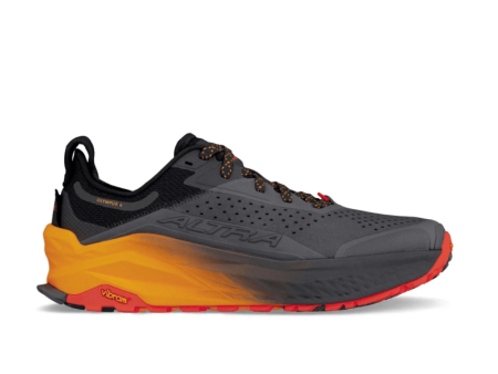 Altra Men s Olympus 6 - Black Orange Cheap