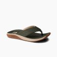 Reef Men s The Deckhand - Olive Gum For Cheap