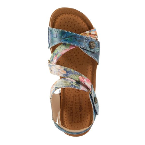 L Artiste By Spring Step Women s Collette - Blue Multi Discount