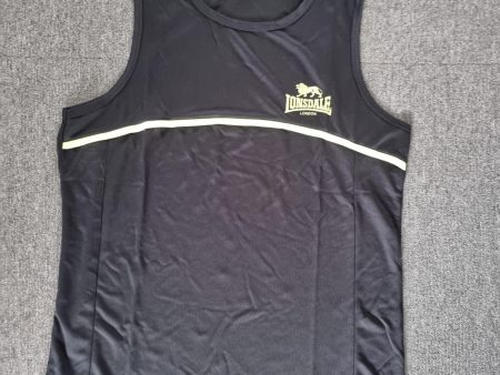 LONSDALE Dri Fit Gym Singlet Vest Tank Top For Discount