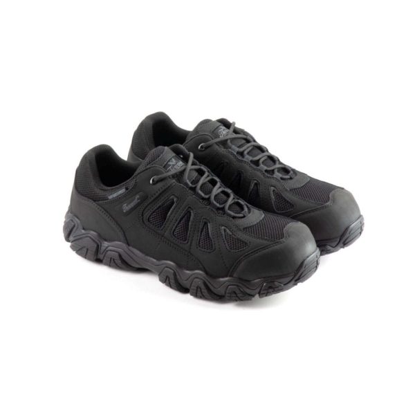 Thorogood Men s 804-6493 Crosstex BBP Wtpf Safety Comp Toe Hiker - Black For Sale