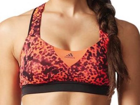 Adidas Supernova Heat Graphic Sports Bra + on Sale