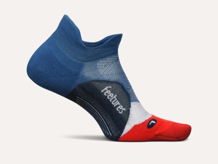 Feetures Elite Light Cushion No Show Tab Socks - Atmospheric Blue For Cheap