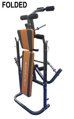 WEIGHT BENCH & PRESS - Incline FOLDABLE - Discount