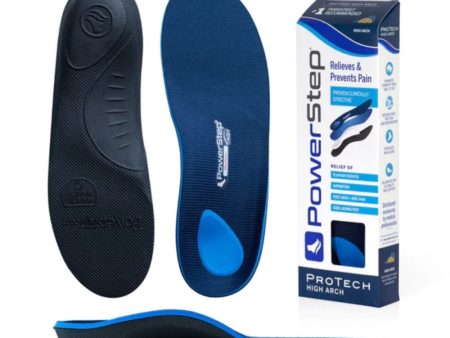 PowerStep ProTech High Arch Full Length Orthotic Insoles 1021-01 Cheap