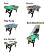 SOCCER TABLE - 5-in-1 Multi Game Table - on Sale