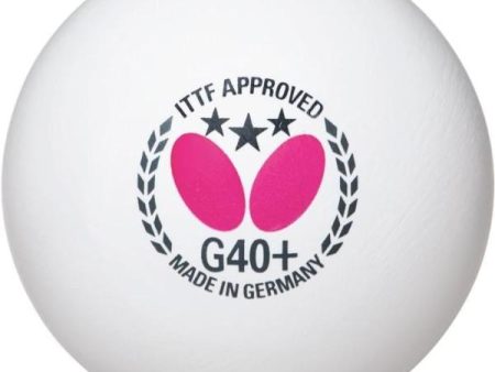 ITTF APPROVED 3-STAR BALL G40+ - TABLE TENNIS - Online