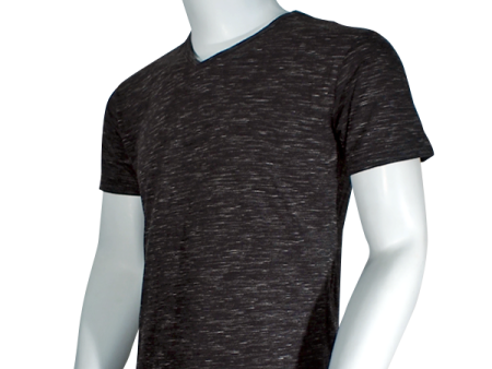 V Neck Tee - Cotton Lycra Knit - Discount