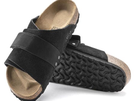 Birkenstock Kyoto Black Suede Online Sale