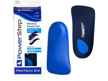 PowerStep ProTech 3 4 Orthotic Insoles 1005-03 Sale