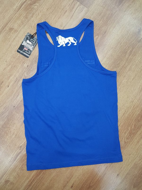 LONSDALE Gym Graphic Singlet Vest Tank Top Online