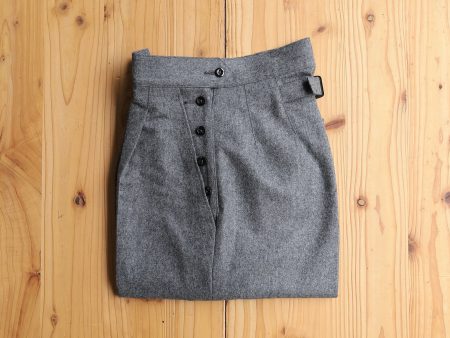 W.A.V.E.S PANTS WOOL FLANNEL For Sale