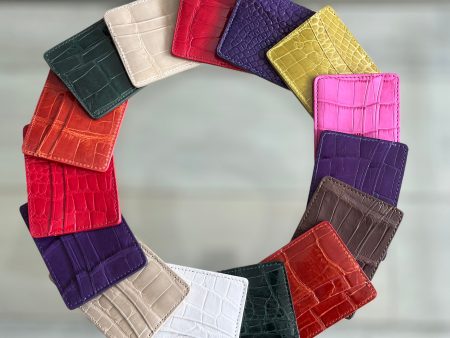 CREDIT CARD CASES - ASSORTED COLORS - IN STOCK For Discount