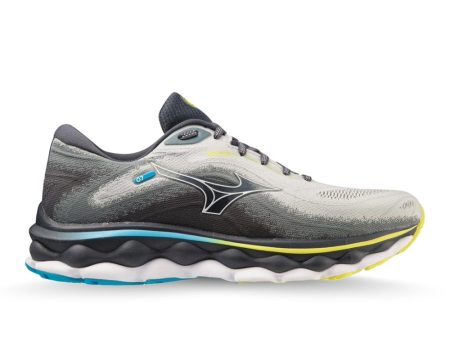 Mizuno Men s Wave Sky 7 - Pearl Blue White For Cheap