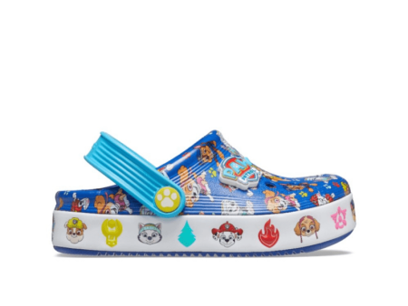 Crocs Toddler Paw Patrol Off Court Clog - Blue on Sale