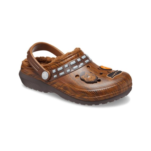 Crocs Toddler Star Wars Chewbacca Classic Lined Clog - Espresso Cheap